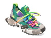 Pantofi sport GRYXX verzi, 18159, din material textil - 1