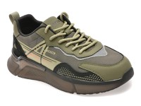 Pantofi sport GRYXX verzi, 5568, din piele ecologica - 1