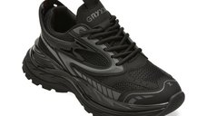 Pantofi sport negri GRYXX 25825 din material textil pentru barbati