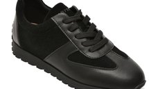 Pantofi sport negri GRYXX QS975 din piele naturala pentru femei