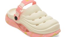 Papuci GRYXX 2707W albi din PVC pentru femei