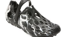 Papuci GRYXX alb-negru, 868M, din pvc