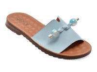 Papuci GRYXX albastri, 70448, din piele naturala - 1