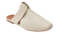 Papuci GRYXX albi, 2547, din piele naturala