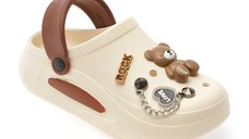 Papuci GRYXX albi, 258, din pvc