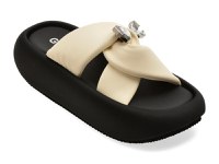 Papuci GRYXX albi, 88263, din piele ecologica - 1