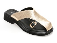 Papuci GRYXX aurii, V1302, din piele naturala - 1
