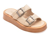 Papuci GRYXX bej, 5009, din piele naturala - 1