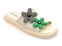 Papuci GRYXX bej, 52252, din piele naturala lacuita - 1