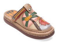 Papuci GRYXX bej, Y3752, din piele naturala - 1