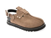 Papuci GRYXX gri, 3432585, din piele intoarsa - 1