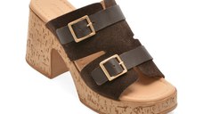 Papuci GRYXX maro, 1914207, din piele intoarsa