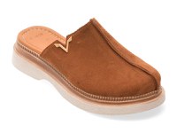 Papuci GRYXX maro, 900, din piele intoarsa - 1