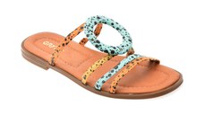 Papuci GRYXX multicolor, 5691025, din piele naturala