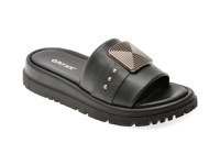 Papuci GRYXX negri, 220360, din piele naturala - 1