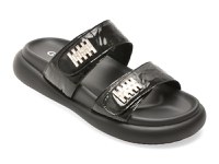 Papuci GRYXX negri, 25201, din piele naturala - 1