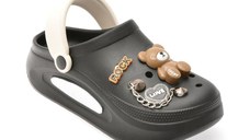 Papuci GRYXX negri, 258, din pvc