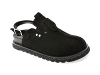 Papuci GRYXX negri, 3432585, din piele intoarsa - 1