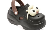 Papuci GRYXX negri, 5078, din pvc