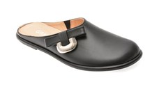 Papuci GRYXX negri, 574295, din piele naturala