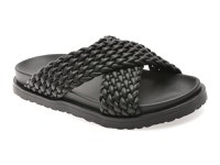 Papuci GRYXX negri, 6119, din piele ecologica - 1