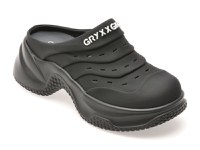 Papuci GRYXX negri, 6119, din piele naturala - 1