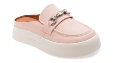 Papuci GRYXX roz, F272, din piele naturala