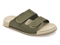 Papuci GRYXX verzi, UZ255, din nabuc - 1