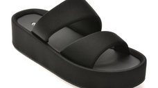 Papuci negri GRYXX 331519 din material textil pentru vara