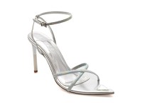 Sandale elegante GRYXX argintii, 89078, din piele ecologica - 1