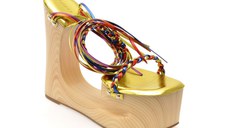 Sandale elegante GRYXX aurii, HD1013, din piele ecologica