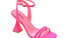 Sandale elegante GRYXX fucsia, 2983, din material textil