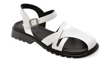 Sandale GRYXX albe, 1763907, din piele naturala