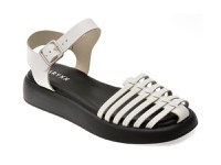 Sandale GRYXX albe, 366202, din piele naturala - 1