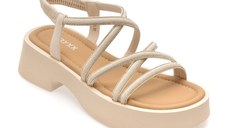 Sandale GRYXX albe, 885, din piele ecologica