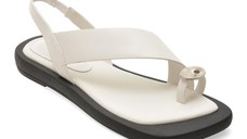 Sandale GRYXX albe, LD1025, din piele naturala