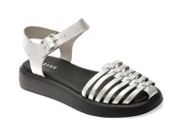 Sandale GRYXX argintii, 366202, din piele naturala - 1