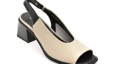 Sandale GRYXX bej, 5428, din piele naturala