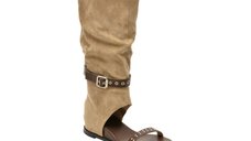 Sandale GRYXX bej, DMS5059, din material textil