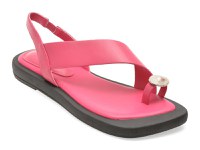 Sandale GRYXX fucsia, LD1025, din piele naturala - 1