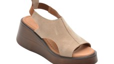 Sandale GRYXX gri, 1141719, din piele intoarsa