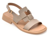 Sandale GRYXX gri, 1763900, din piele naturala - 1