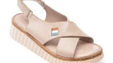 Sandale GRYXX gri, 408, din piele naturala