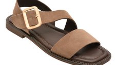 Sandale GRYXX gri, 5001690, din piele intoarsa