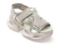 Sandale GRYXX gri, 8501, din piele ecologica - 1