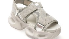 Sandale GRYXX gri, 8501, din piele ecologica