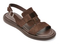 Sandale GRYXX maro, 1766259, din piele intoarsa - 1