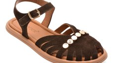Sandale GRYXX maro, 203M903, din piele intoarsa