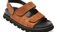 Sandale GRYXX maro, 428933, din piele intoarsa