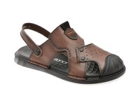 Sandale GRYXX maro, T6388, din piele naturala - 1